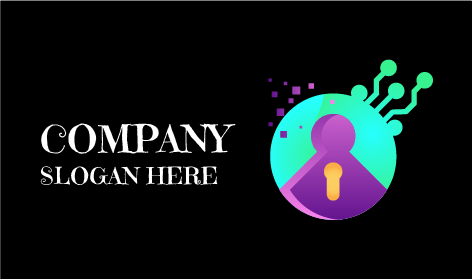 Logo De Sécurité Informatique Pixelisé