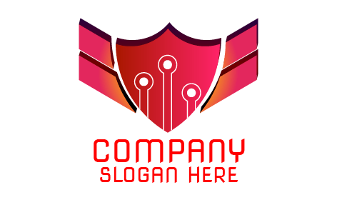 Premium Computer Security Logo