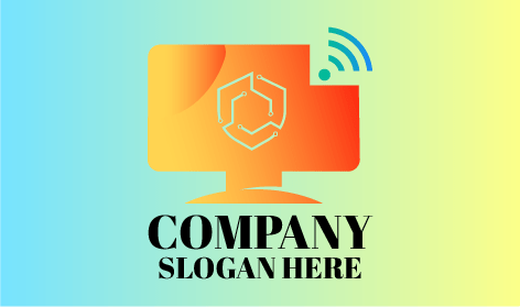 Logótipo De Segurança De Computador Wi-Fi