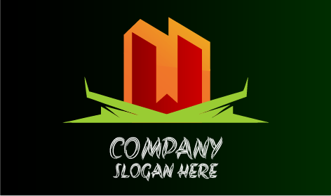 Turuncu Kurdele Inşaat Logosu