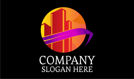 Kırmızı Gökdelen Inşaat Logosu