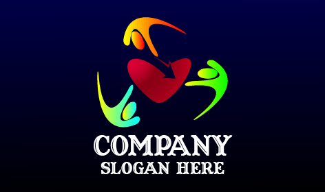 Logo De Conseil En Coeur De Flèche