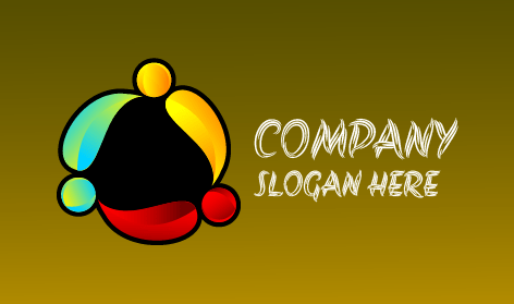 Logo Konsultasi Berwarna Menawan