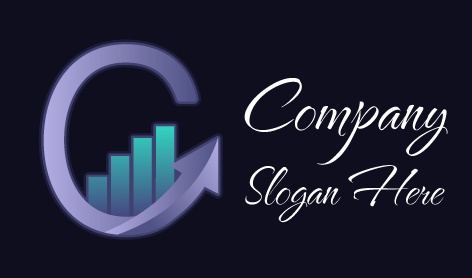 Logo De Conseil En Lettre C Violette