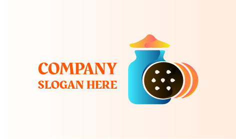 Blue Cookies Container Logo