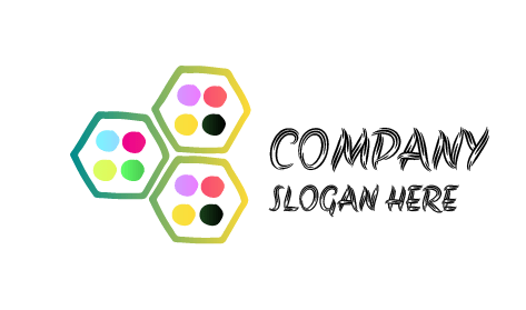 Logo De Cosmétiques De Kit De Fard À Joues