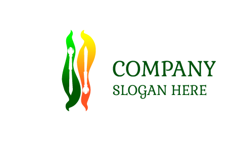 Logo De Cosmétiques Aux Extensions Colorées