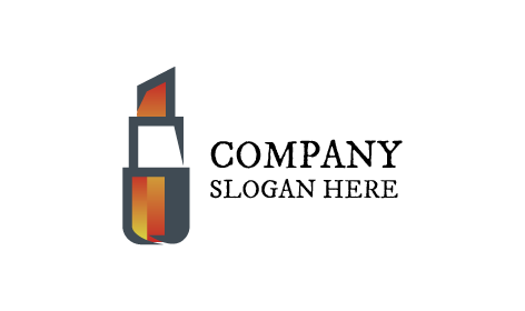 Logo De Cosmétiques Pour Rouges À Lèvres Compacts