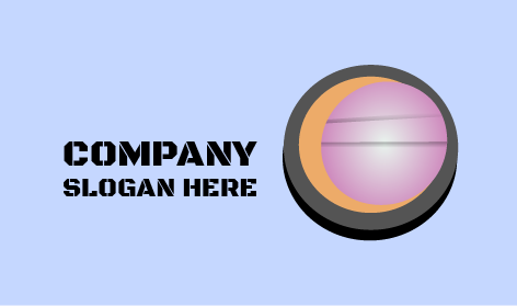 Logo De Foundation Puff Cosmetics