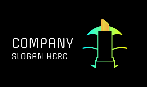 Logo De Cosmétiques Pour Rouge À Lèvres Golden Shade