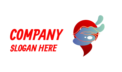 Logo De Cosmétiques Pour Masque Hydratant Pour Les Lèvres