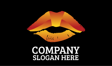 Logo De Cosmétiques Pour Échantillons De Rouge À Lèvres