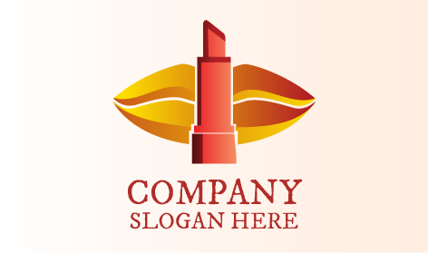 Logo De Cosmétiques Pour Rouge À Lèvres Mat