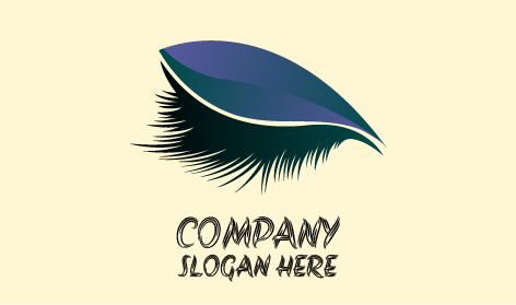 Logo De Maquillage Et De Cosmétiques Smoky