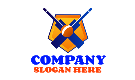 Cricket Association Crest Logo