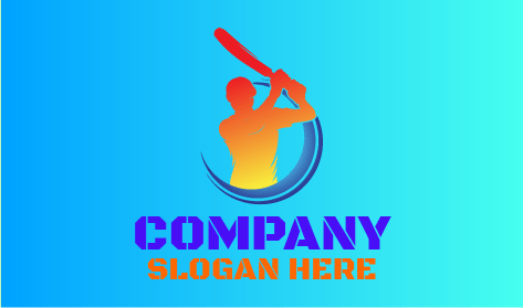 Pukul Logo Bola Kriket