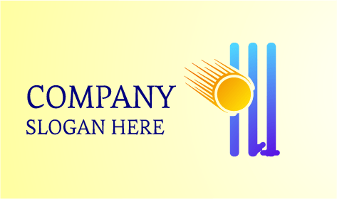 Logo Kriket Bola Pemukul