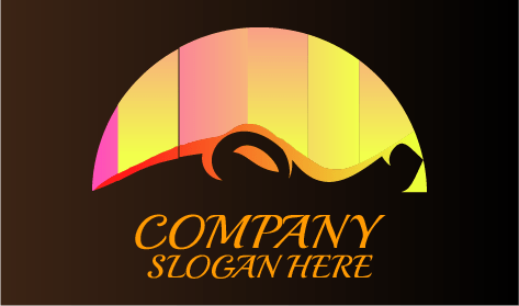 Abstract Crocodile Logo