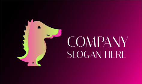 Funny Cartoon Crocodile Logo