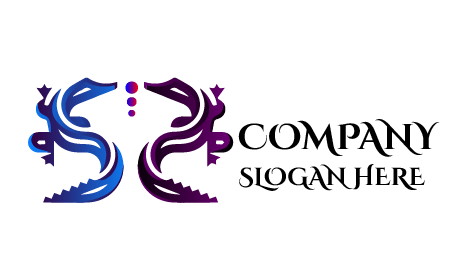 Modern Crocodile Illustration Logo