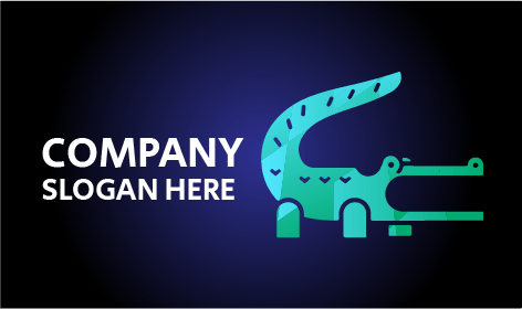Spectacular Crocodile Logo