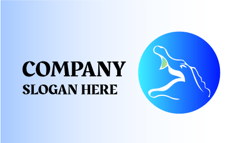 White Mouth Crocodile Logo