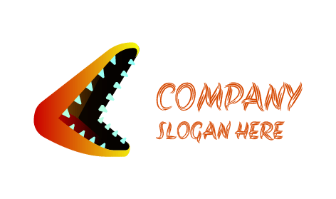 Wide Mouth Crocodile Logo