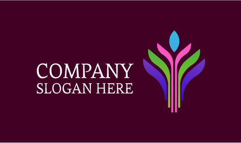 Logo Tanaman Yang Dinamis Dan Artistik