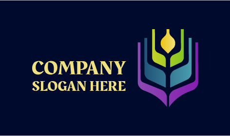 Logo Tanaman Organik Yang Melimpah