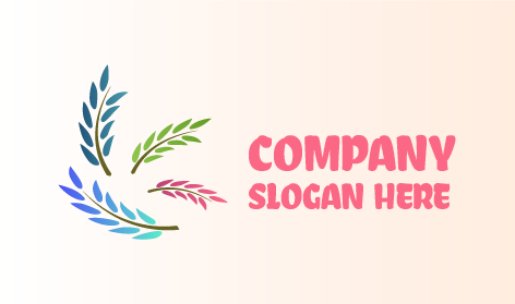 Minimalist Bright Crop Logo