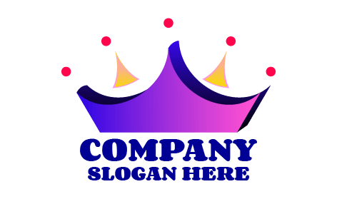 Logotipo De La Corona Dinástica Rosa