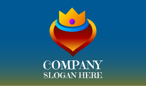 Colgante Morado Con Logotipo De Corona
