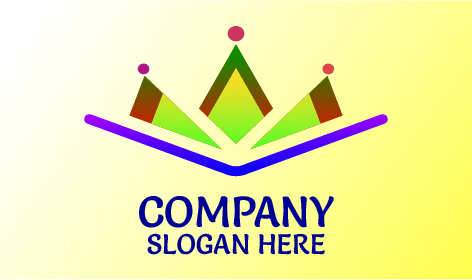 Valioso Logotipo De Corona Con Degradado