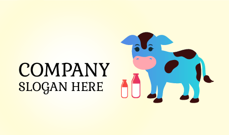 Logo Susu Anak Sapi Bayi Sapi