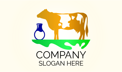 Logo Sapi Tukang Susu