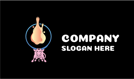 Logo Sapi Perah Pembawa Susu