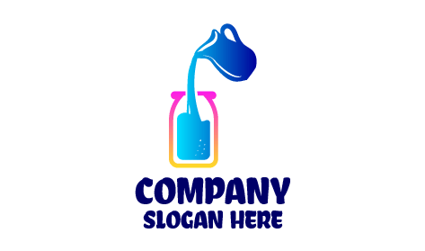 Logo Perusahaan Susu Aliran Susu