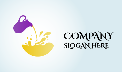 Menuangkan Logo Susu Susu