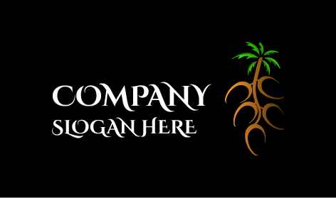 Logo Pohon Palem Tanggal