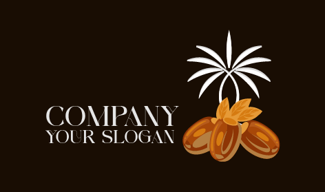 Logo Kurma Coklat Asli