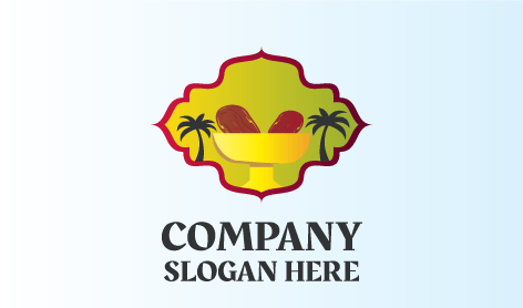 Logo Kurma Vintage Yang Elegan