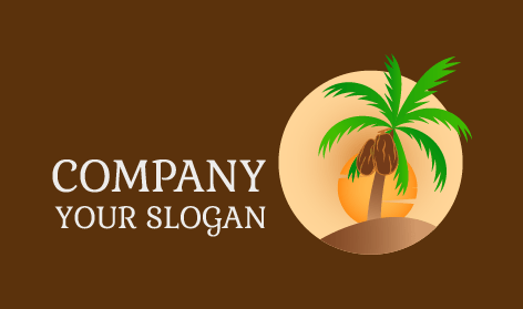 Logo Tanggal Gantung Pohon