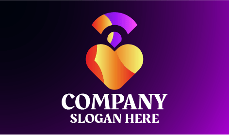 Logotipo De Namoro Devotado Coração Conversa