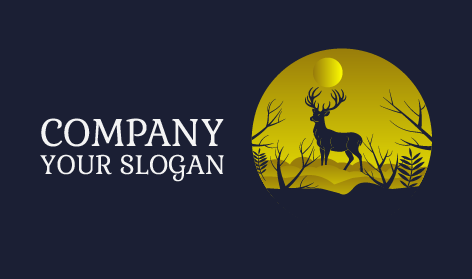 Hirsch-logo Im Wüstengebiet