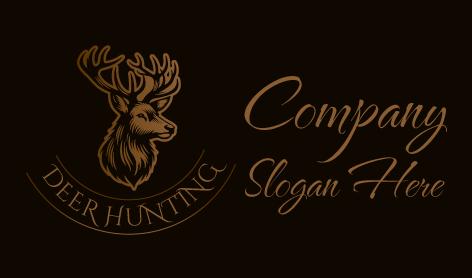 Wildtierjagd-hirsch-logo