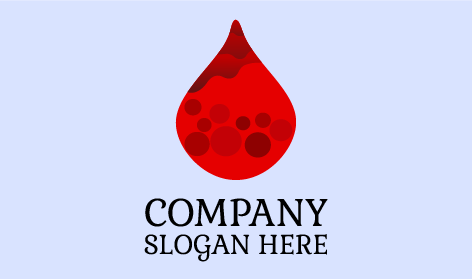 Logo De Médecin De Banque De Don De Sang