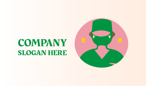 Logo Du Médecin en Blouse Verte