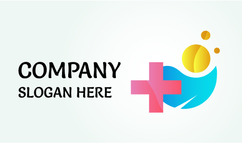 Logo Du Médecin Avec Signe Plus Pour Les Soins De Santé