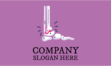 Logo De Médecin Orthopédiste Professionnel