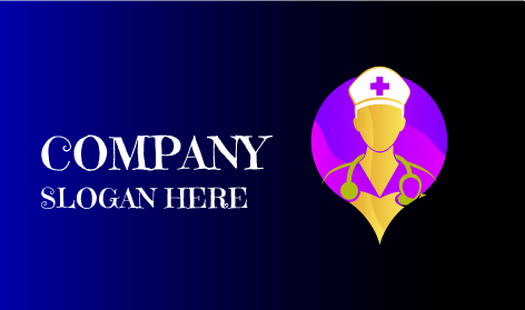 Logo D'infirmière Médecin Responsable